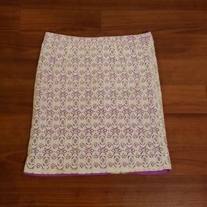 Women's Willi Smith Lace Skirt size 4